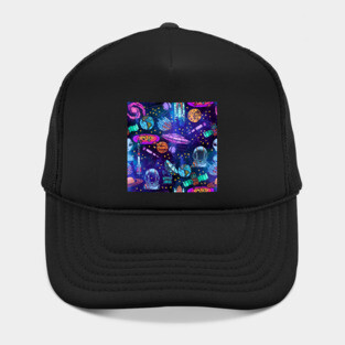 Outer Space Pattern Hat