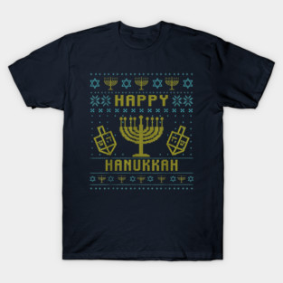 Hanukkah Happy Christmas T-Shirt