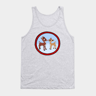 Rudolph The Red-Nosed Reindeer & Clarice Tank Top
