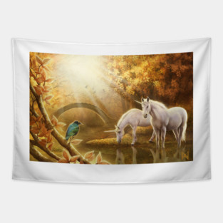 Unicorns Tapestry