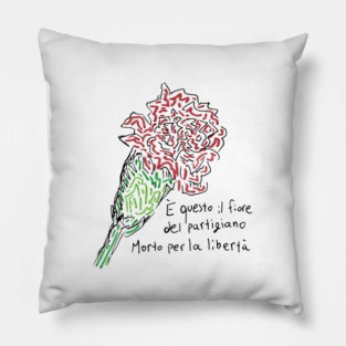 bella ciao Pillow