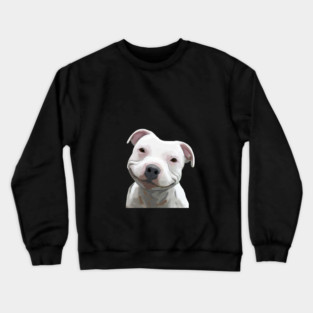 Smiling Staffy Crewneck Sweatshirt