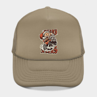 Hot Rod Santa Hat