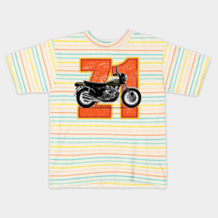 Kawasaki Z1- The widow maker Kids T-Shirt