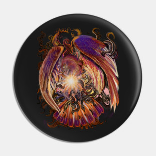 Solar Burst Hawk/Pheonix Pin