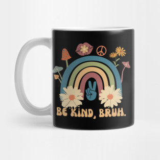 Retro Be Kind Bruh Mug