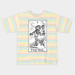 Tarot Card, The Fool Kids T-Shirt