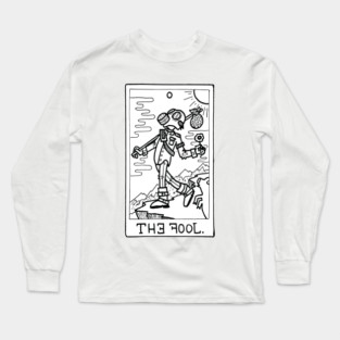 Tarot Card, The Fool Long Sleeve T-Shirt