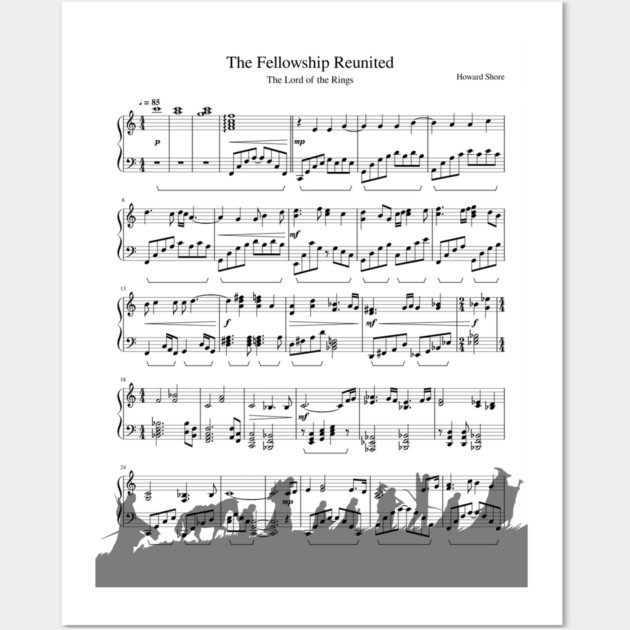 The Fellowship Wall Art by cinefille