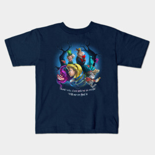 Alice's Adventures in Wonderland Kids T-Shirt