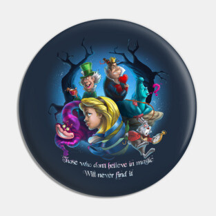 Alice's Adventures in Wonderland Pin