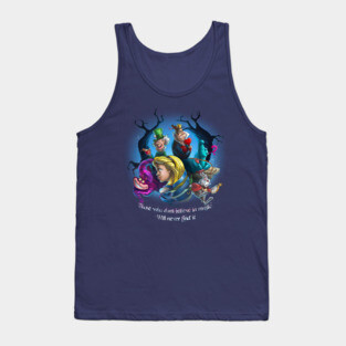 Alice's Adventures in Wonderland Tank Top