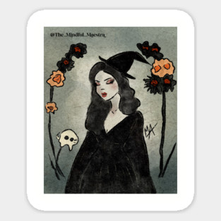 Mindful Witch Sticker