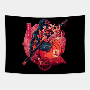 Sutorito Samurai Tapestry