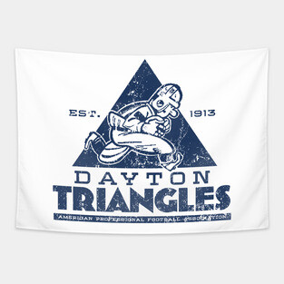 Dayton Triangles Football Tapestry