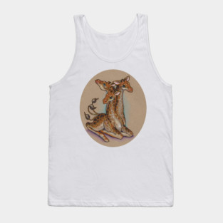 Giraffe Hydra - They mean You no Harm Tank Top