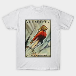 Rocketeer Movie Poster Shirt - Art Deco T-Shirt