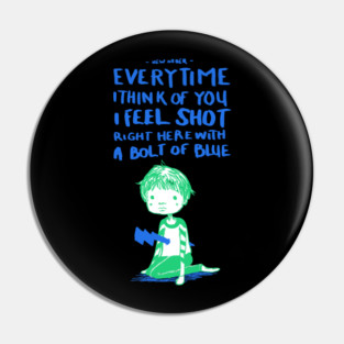 Bizarre Love Triangle - New order illustration Pin