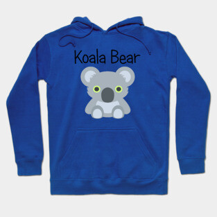 Fuzzy Wuzzy Koala Bear Hoodie