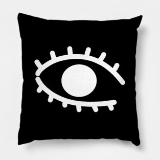 Big white eye Pillow