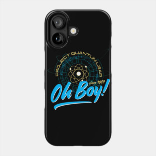 Oh Boy Time Travel Experiments Phone Case