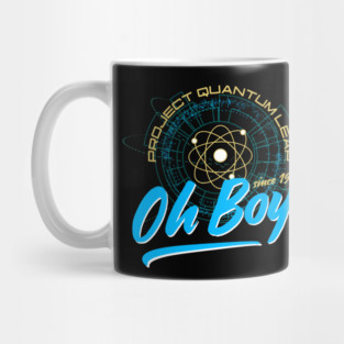 Oh Boy Time Travel Experiments Mug