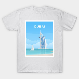 Dubai, United Arab Emirates - Burj Al Arab T-Shirt