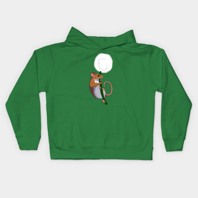 Harvest Mouse Kids Hoodie by DeguArts