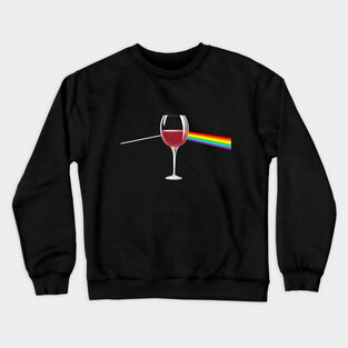 Dark Side of the Wine Crewneck Sweatshirt