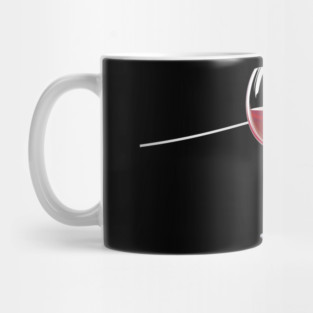 Dark Side of the Wine Mug