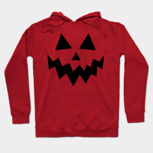 Halloween Pumpkin Jack o Lantern Face Hoodie