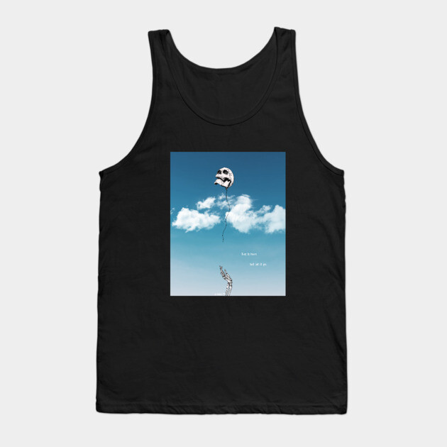 Somewhere Up Here Tank Top by Tommy Devoid