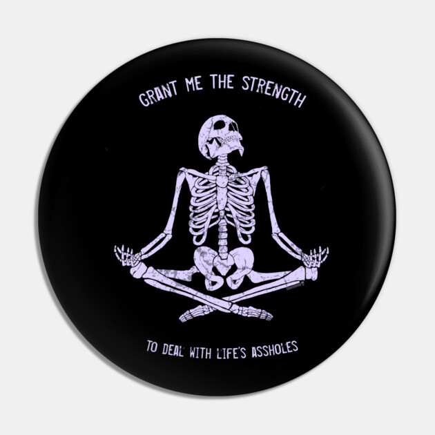 Rest In Inner Peace Pin by Tommy Devoid