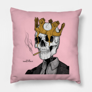 Wearing The Inside Out Pillow