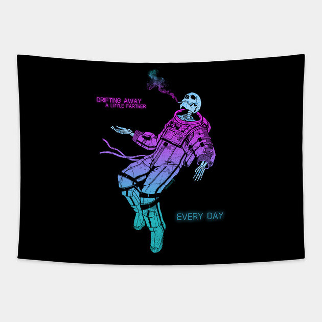 Slowly But Surely Tapestry by Tommy Devoid