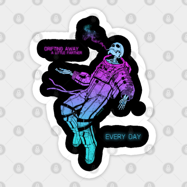 Slowly But Surely Sticker by Tommy Devoid