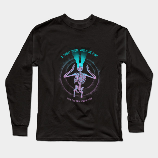 Too Much To Ask? Long Sleeve T-Shirt by Tommy Devoid