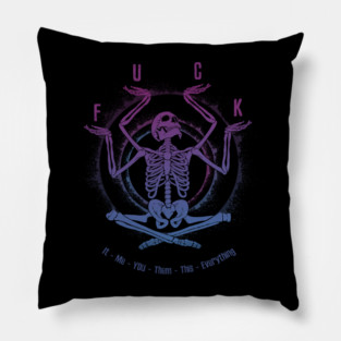 Leave No Stone Unturned Pillow