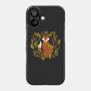 Shy Woodland Fox Phone Case
