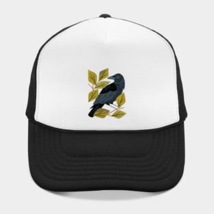 Perching Raven Hat
