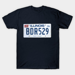 Blues Brothers Movie License Plate T-Shirt