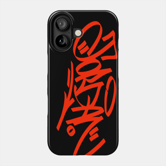Jordan Graffiti Tag Phone Case by DOSER