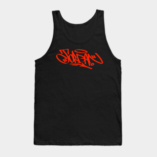 Jordan Graffiti Tag Tank Top