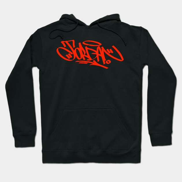 Jordan Graffiti Tag Hoodie by DOSER