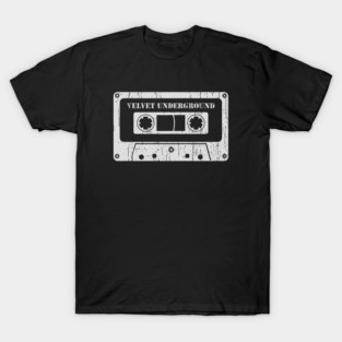 Velvet Underground - Vintage Cassette White T-Shirt