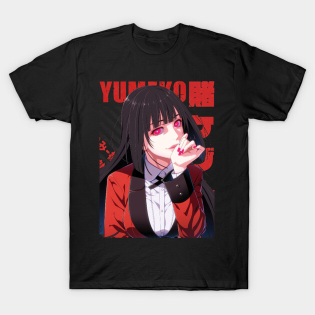 Kakegurui Yumeko Jabami T Shirt Kakegurui Yumeko Jabami Kakegurui T-Shirt  TeePublic