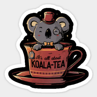 Koala-Tea Sticker