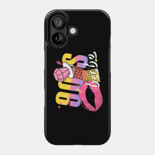 90s Babe Retro Groovy Design Phone Case