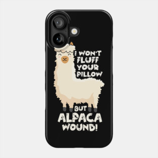 Nurse EMT Alpaca Wound Phone Case