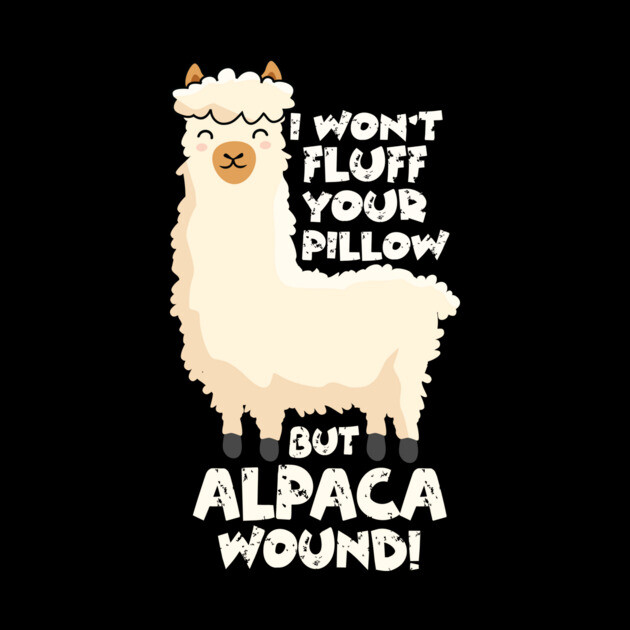 Nurse EMT Alpaca Wound by The WYLD Tribe